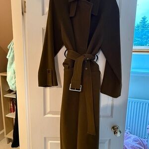 Sophisticated Olive Trench Coat